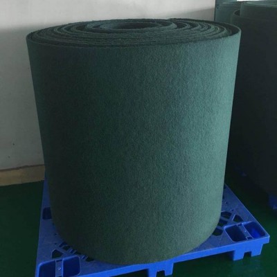 Custom Size Green Scourer Roll Scrubber Scouring Pad In Rolls