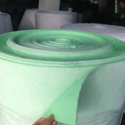 Wholesale Green and White Paint Stop for Spray Booth Filter mat